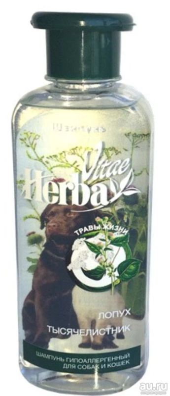 Лот: 16552668. Фото: 1. Herba Vitae (Херба Витае) шампунь... Косметика для животных