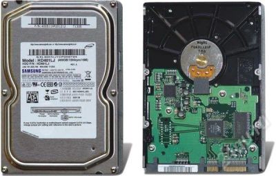 Лот: 48060. Фото: 1. Винчестер 400GB SAMSUNG HD401LJ. Красноярск