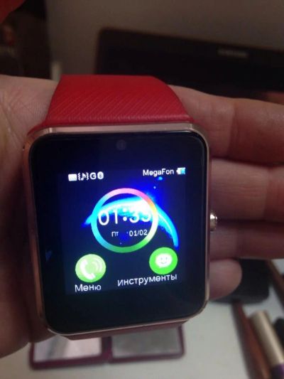 Лот: 9242554. Фото: 1. Smart watch GT08 – полноценная... Смарт-часы, фитнес-браслеты, аксессуары