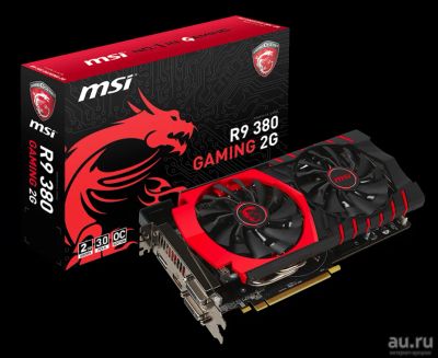 Лот: 13605969. Фото: 1. Видеокарта MSI Radeon R9 380 Gaming... Видеокарты