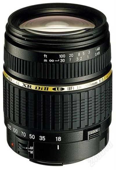 Лот: 1281376. Фото: 1. Tamron AF 18-200mm F/3,5-6,3 XR... Объективы