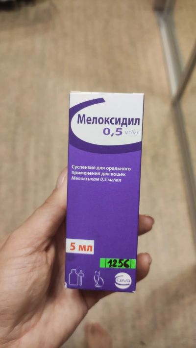 Лот: 20984938. Фото: 1. Мелоксидил 5 мл для кошек. Косметика для животных