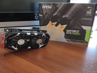 Лот: 12622668. Фото: 1. Видеокарта MSI GeForce GTX 1050... Видеокарты