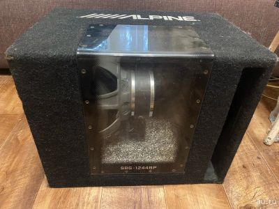 Лот: 18055143. Фото: 1. Alpine SBG - 1244BP сабвуфер. Сабвуферы