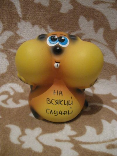 Лот: 13988075. Фото: 1. Фигурка, статуэтка, копилка "Хомячок... Подарки на Новый год