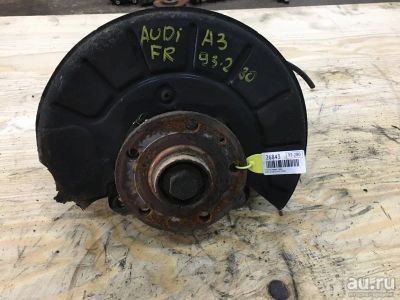 Лот: 18530699. Фото: 1. Ступица Audi A3 8PA AXX 2006 перед... Ходовая, подвеска, рулевое управление