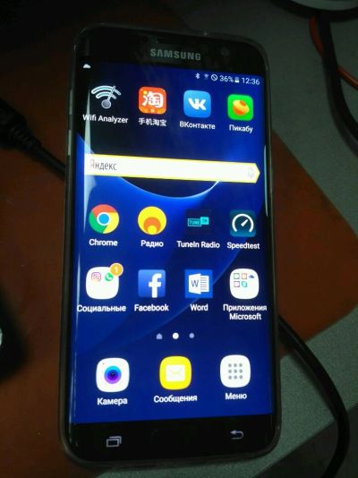 Лот: 11060736. Фото: 1. S7 edge g935 модуль ориг. Б.у... Дисплеи, дисплейные модули, тачскрины