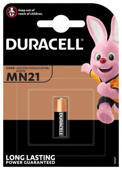 Лот: 15147010. Фото: 1. Батарейка Duracell MN21. Батарейки, аккумуляторы, элементы питания