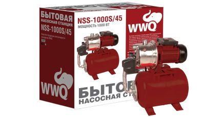 Лот: 4830111. Фото: 1. Насосная станция WWQ NSS-1000S... Насосы садовые, мотопомпы