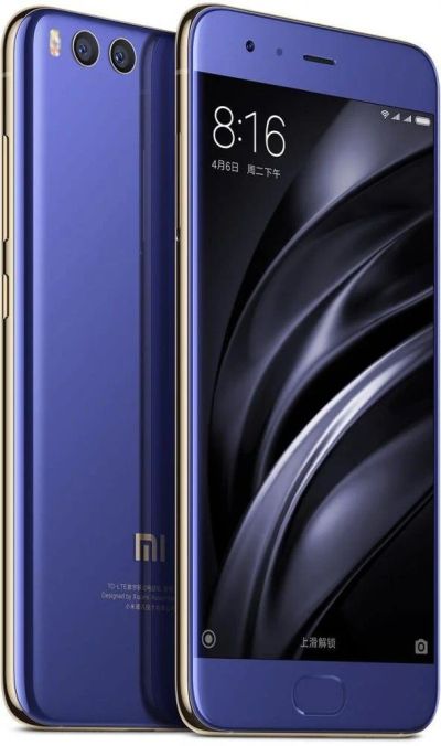 Лот: 11284464. Фото: 1. Xiaomi mi6 4/64 (синий). Смартфоны
