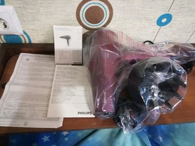 Лот: 14086264. Фото: 1. Фен Philips dry care BHD282 новый... Укладка и стрижка волос, бритьё, эпиляция
