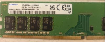 Лот: 24929590. Фото: 1. Память 8Gb Samsung DDR4 2933MHz... Оперативная память