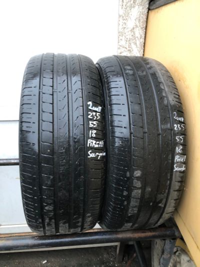 Лот: 20834425. Фото: 1. 2шт. 235-55-R18 Pirelli Scorpion... Шины