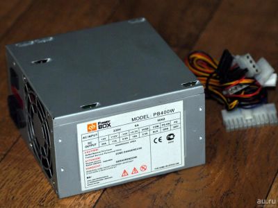 Лот: 11338211. Фото: 1. блок питания PowerBOX PB400W. Корпуса, блоки питания