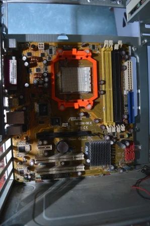 Лот: 6828014. Фото: 1. Мат.плата asus m2n-mx. Материнские платы