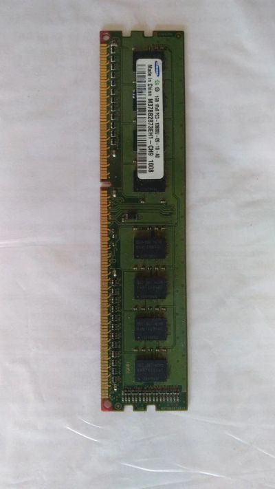 Лот: 13967676. Фото: 1. DDR3 1Gb Samsung PC3-10600U -... Оперативная память