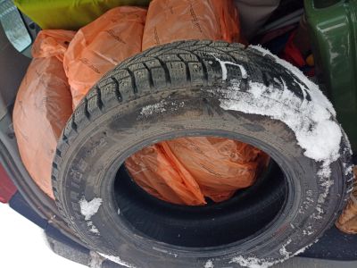 Лот: 19612620. Фото: 1. Шины Dunlop Winter Ice 02 185... Шины