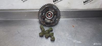 Лот: 22463335. Фото: 1. Звезда ведомая с демфером Kawasaki... Запчасти