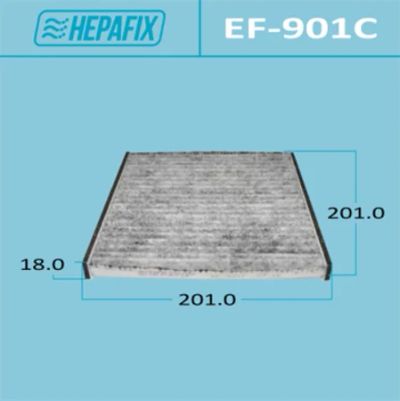 Лот: 18583748. Фото: 1. Салонный фильтр ac-901 hepafix... Расходные материалы