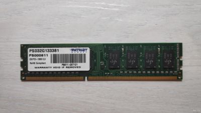 Лот: 18172252. Фото: 1. Оперативная память Patriot DDR3... Оперативная память