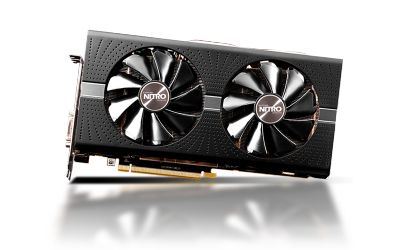 Лот: 17123289. Фото: 1. Видеокарта Saphire Nitro RX580... Видеокарты