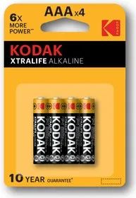 Лот: 19570739. Фото: 1. Эл-т питания Kodak LR03-4BL Xtralife... Батарейки, аккумуляторы, элементы питания