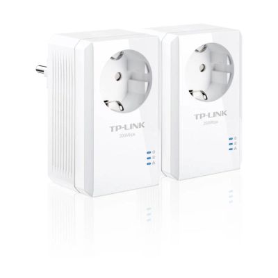Лот: 4654336. Фото: 1. Адаптер Powerline TP-Link TL-Pa4010pkit... Маршрутизаторы (роутеры)