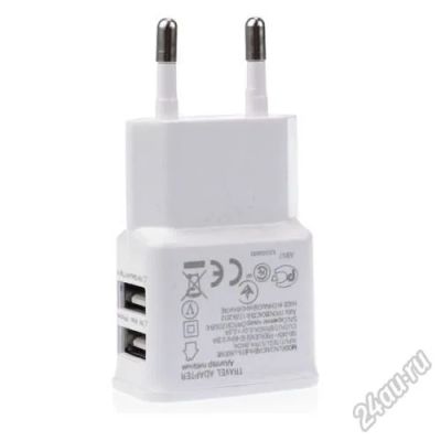Лот: 5567039. Фото: 1. Зарядное устройство USB 5V 2.0... Зарядные устройства, блоки питания, адаптеры сетевые для смартфонов
