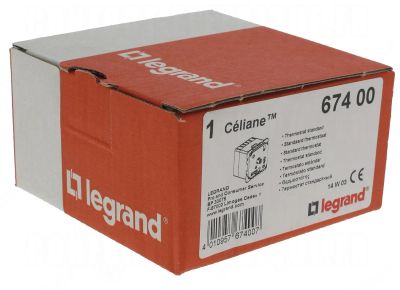 Лот: 24789382. Фото: 1. Термостат Legrand. Отопительные котлы, печи