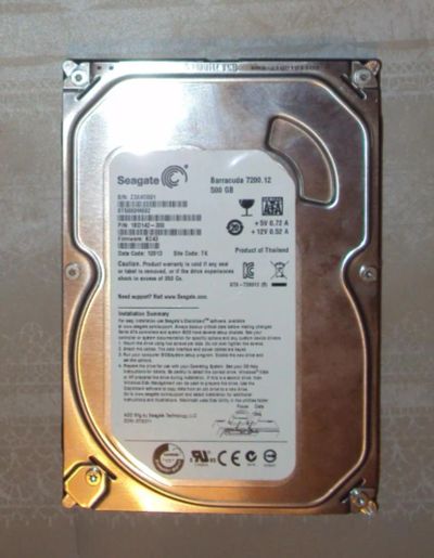 Лот: 7634198. Фото: 1. Жесткий диск для компьютера Seagate... Жёсткие диски (HDD)