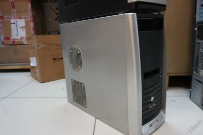 Лот: 5610250. Фото: 1. корпус б\у серебристый ATX №44. Корпуса, блоки питания