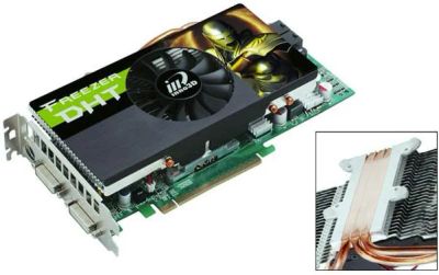 Лот: 3548143. Фото: 1. Видеокарта GeForce 9800 GTX+ Freezer... Видеокарты