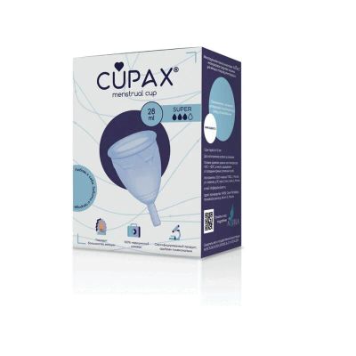 Лот: 23723268. Фото: 1. Cupax Менструальная чаша силиконовая... Лекарства