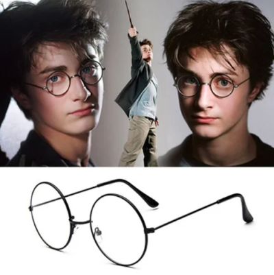 Лот: 17080000. Фото: 1. Круглые очки Гарри Поттер Черная... Очки солнцезащитные