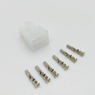 Лот: 19187738. Фото: 1. Разъем штыревой P4.2мм MF 2* 3pin... Разъёмы