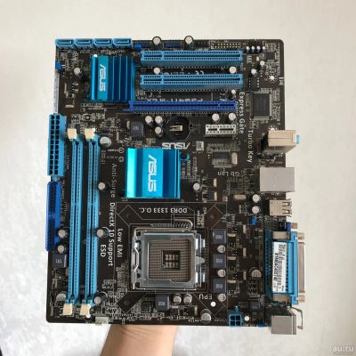 Лот: 16330830. Фото: 1. Материнская плата Asus P5G41T-M... Материнские платы