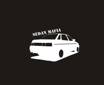 Лот: 3509976. Фото: 1. Наклейка Sedan Mafia 2110. Наклейки автомобильные