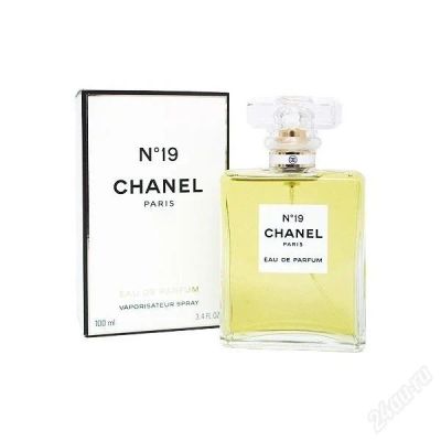 Лот: 2315334. Фото: 1. Chanel - №19 100ml + Подарок масляные... Женская парфюмерия