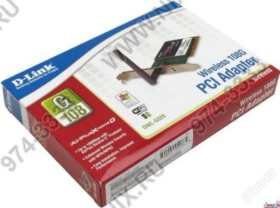 Лот: 1146044. Фото: 1. Wi-Fi карточка D-link DWL-G520. WiFi, Bluetooth адаптеры