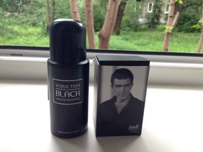 Лот: 7933652. Фото: 1. seduction BLACK оригинал. Мужская парфюмерия