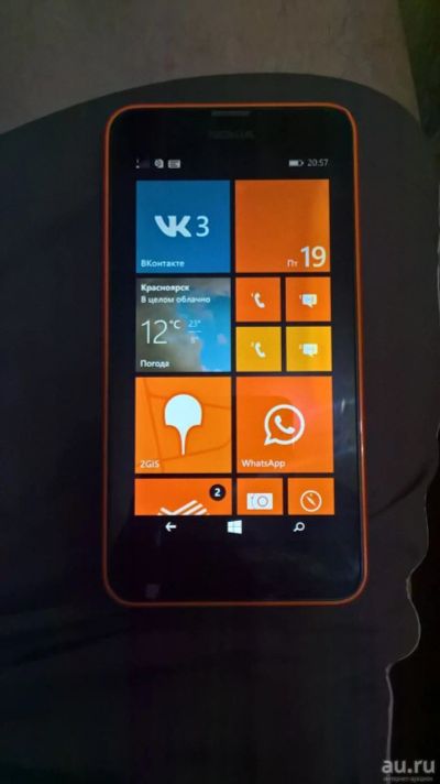 Лот: 7722694. Фото: 1. nokia lumia 630 dual sim оранжевый. Смартфоны