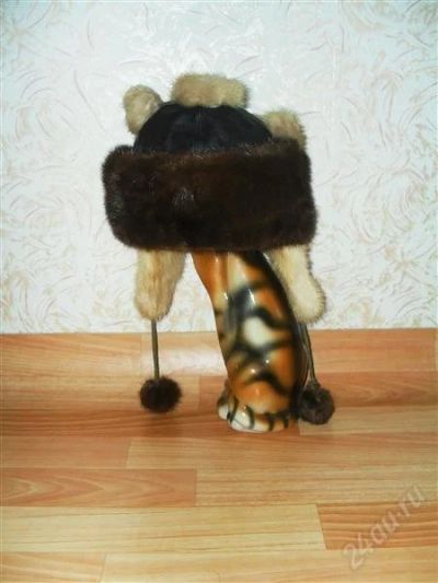 Лот: 2362831. Фото: 1. Детская норковая шапка теплая... Головные уборы