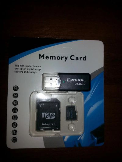 Лот: 4315105. Фото: 1. Карта памяти MicroSD 64 Gb class... Карты памяти