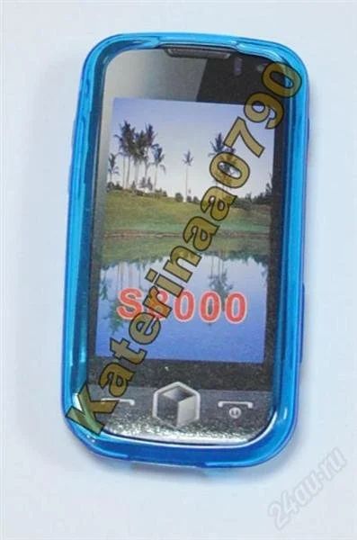Лот: 1773211. Фото: 1. Силиконовый Чехол Samsung S8000. Чехлы, бамперы