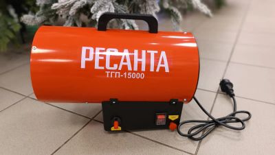 Лот: 23959619. Фото: 1. Пушка газовая 15 кВт. Обогреватели промышленные, тепловые пушки