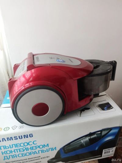 Лот: 17579816. Фото: 1. Samsung пылесос с контейнером... Пылесосы, паровые швабры