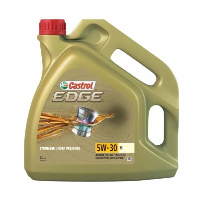 Лот: 14492454. Фото: 1. Castrol EDGE 5W30 M 4L (масло... Масла, жидкости