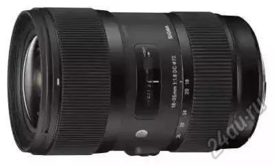 Лот: 5734263. Фото: 1. Sigma AF 18-35mm f/1.8 DC HSM... Объективы