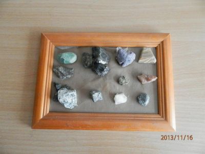 Лот: 3431411. Фото: 1. рамка с камешками. Сувенирные мелочи