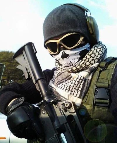 Лот: 8418828. Фото: 1. Маска бафф BUFF "Череп" Спортивная... Маски, очки
